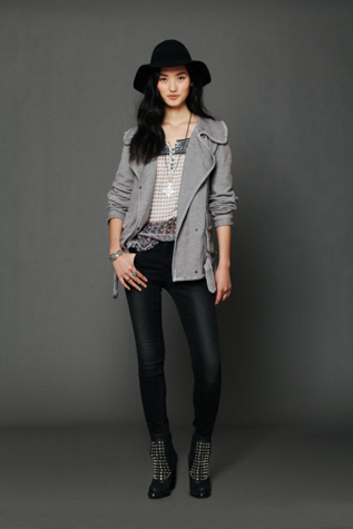 Slouchy Military Jacket