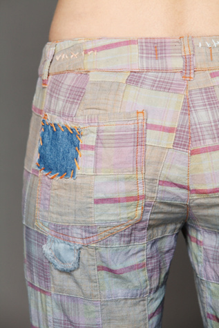 Denim Patch Plaid