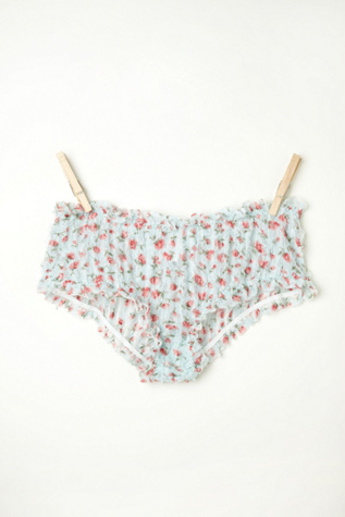 Intimately Free People Printed Lace Bloomer