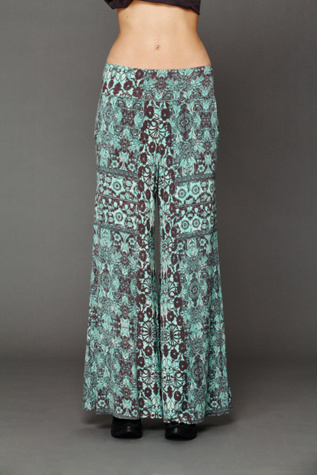 Printed Knit Wideleg