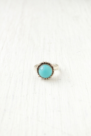Turquoise Round Ring