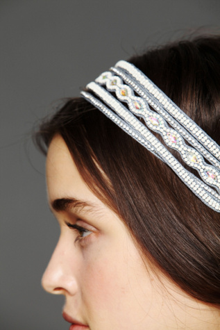 Multi Strap Bead Headband