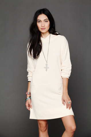 Free People Kicking Around Hoodie Tunic in tops