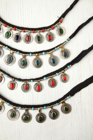 Vintage Kuchi Coin Necklace