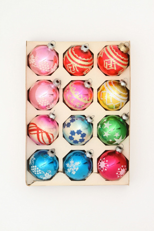 Vintage Set of Assorted Ornaments in Once-Upon-a-Time