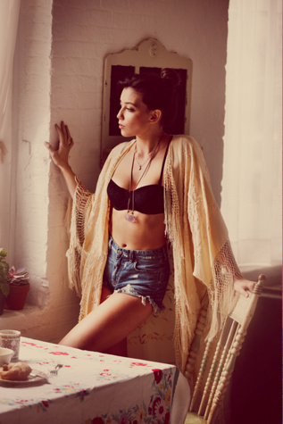 Dolphin Hem Denim Cut Off in jan-13-catalog-items