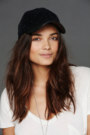 Leather Brimmed Hat at Free People from freepeople.com