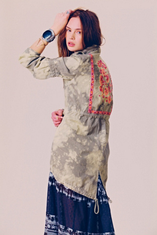 Embroidered Parka