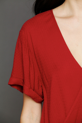 Solid Wrap Top
