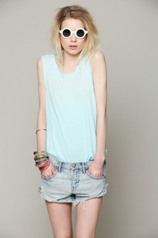 We The Free Ombre Burnout Tank