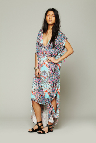 Dream Sequence Printed Kaftan in clothes-dresses-day