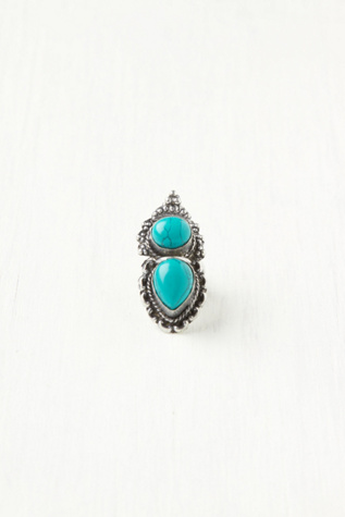Double Indian Stone Ring