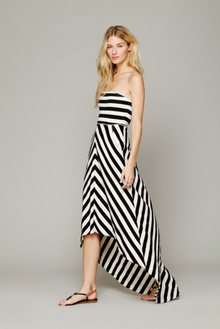 Kristal's Striped Maxi