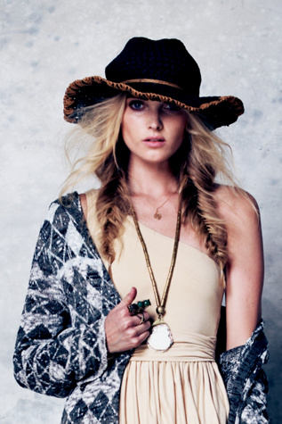 Crochet Trimmed Cowboy