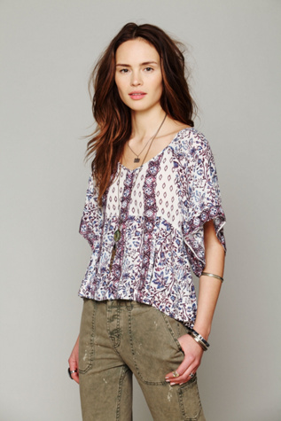 Mixed Print Top