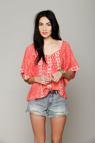 Mixed Print Top