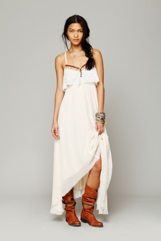Free People Gypsy Heart Dress in crochet-dresses