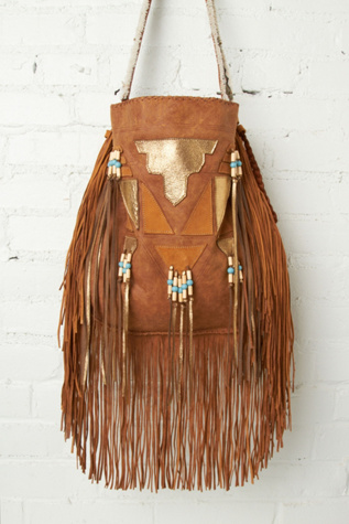 Metallic Tiki Tote