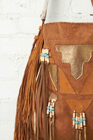 Metallic Tiki Tote