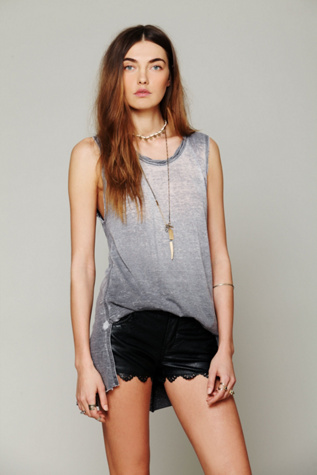 Laser Hem Vegan Short