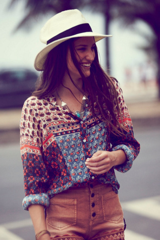 FP ONE Samba Mix Shirt in clothes-fp-exclusives-tops-sweaters