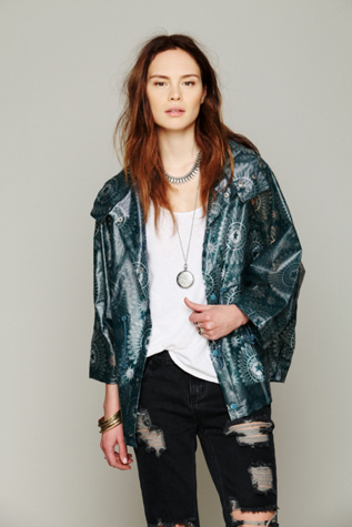 Spinning Circles Raincoat