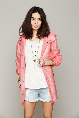 Spinning Circles Raincoat