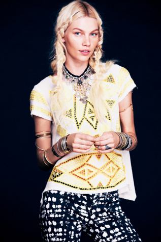 FP New Romantics Cariocas Cutwork Tee