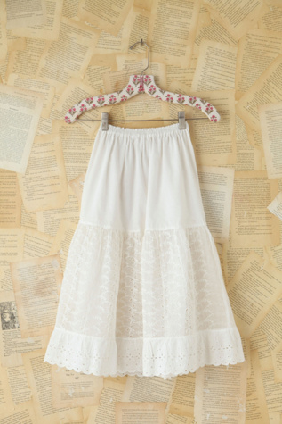 Free People Vintage Gauzy Eyelet Skirt in vintage-skirts
