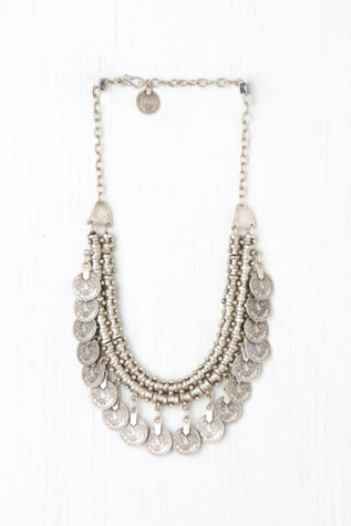 Pewter Short Chain Collar