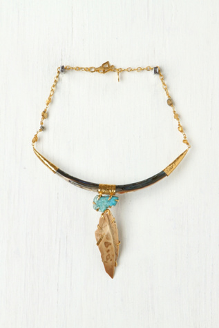 Caged Fossil Collar in accessories-jewelry-necklaces