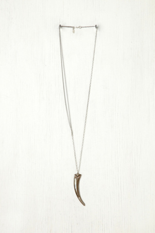 Ax + Apple Orion Metal Tusk Pendant in jewelry
