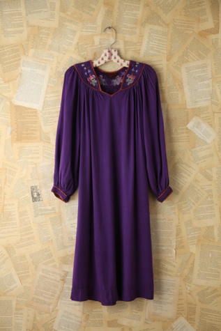 Free People Vintage Embroidered Boho Dress in Vintage-Dresses