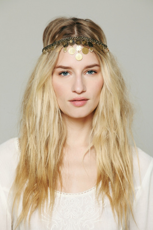 Tibetan Coin Headpiece in Headbands