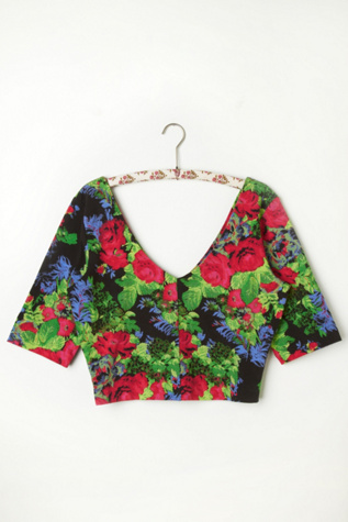 Printed Ballet Crop Top in intimates-all-intimates
