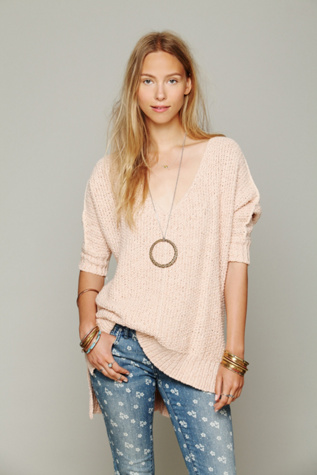Oversized Short Sleeve Pullover in clothes-sweaters