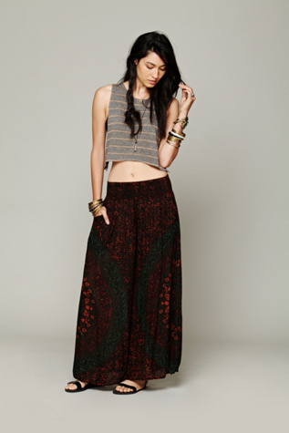 Labyrinth Smocked Wideleg in clothes-pants