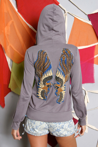 Embellished Bali Hoodie