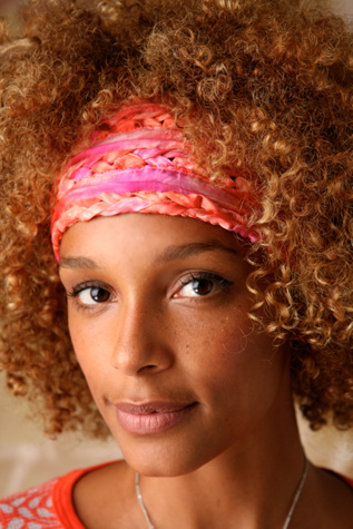 Triple Silk Ribbon Headband