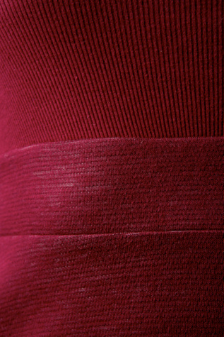 Burgundy/grey