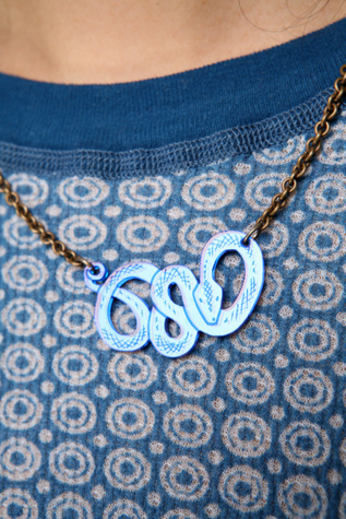 Charmed Snake Necklace