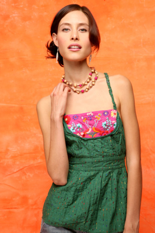 --Rivera Embroidered Top
