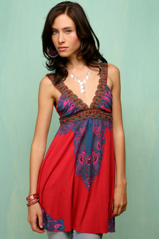 Yucatan Paisley Dress