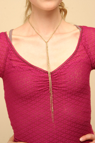 Golden Crochet Wrap