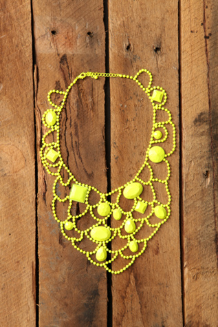 Teardrop Gem Necklace