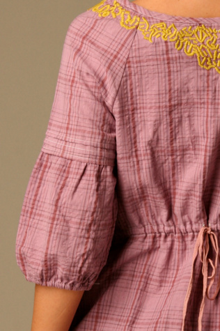 Apricot Plaid