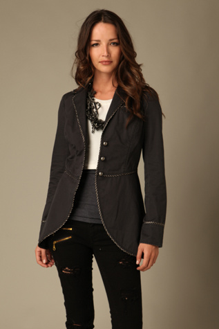 Twill Tuxedo Jacket